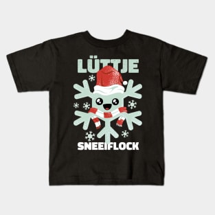 Lüttje Sneeiflock Small Sneeflock Kids T-Shirt